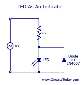 Light Emitting (LED) Working,Circuit