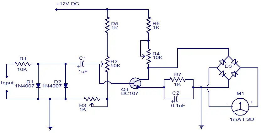 Tachometer circuit