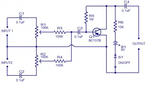 Low cost Mic Mixer