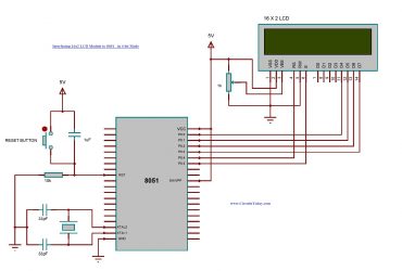 Interfacing 16x2 LCD with 8051 microcontroller. LCD module theory ...