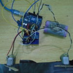 DC motor speed control using gyro