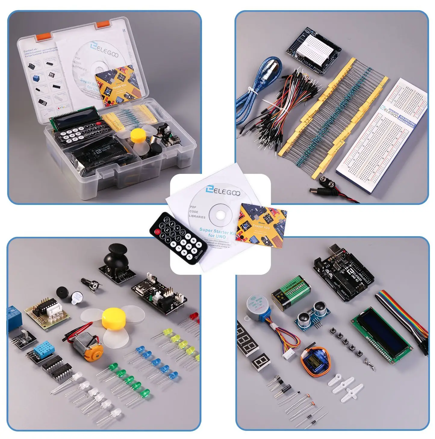 8 Best Arduino Starter Kit for Beginner - Arduino UNO R3 Kit, Components